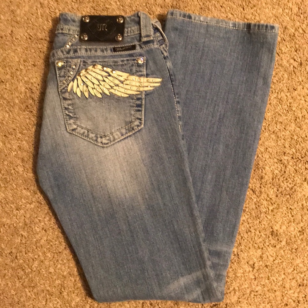 Miss me angel wing jeans 28